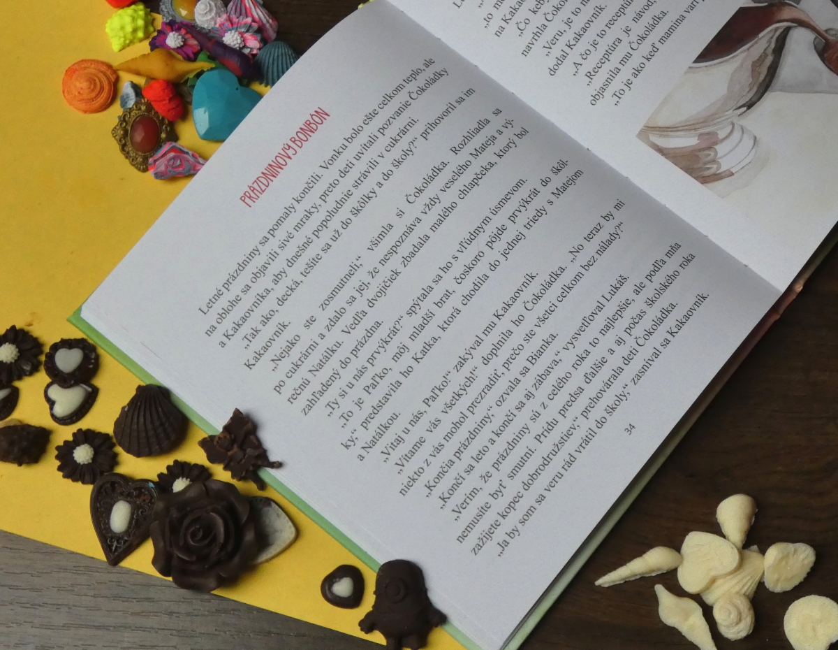 Kniha pre deti Čokoládka a Kakaovník od autorky Alena Srogoňová, Čo dokáže mama