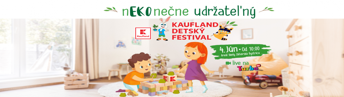 nEKOnečne udržateľný Kaufland detský fest
