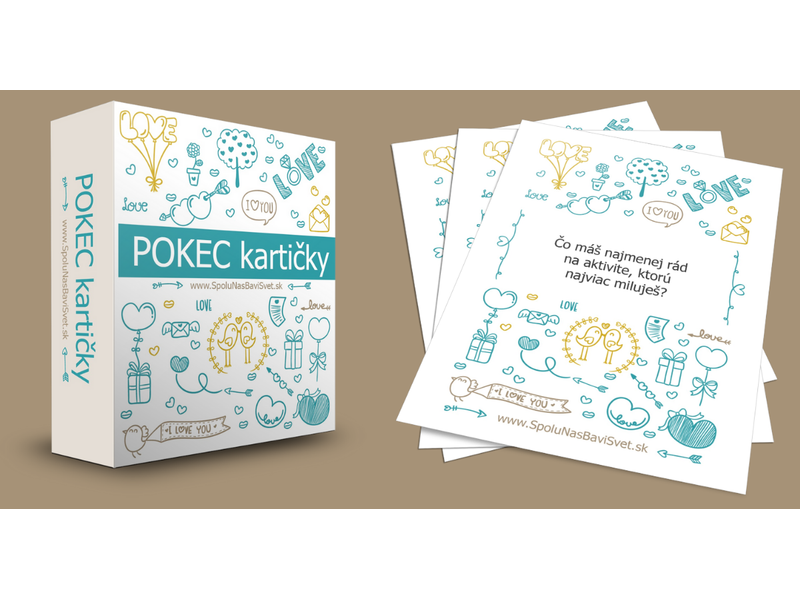 POKEC kartičky I. - PDF hra pre páry