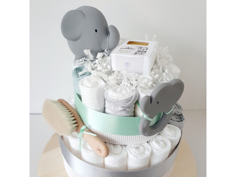 Plienková torta -  sivý sloník