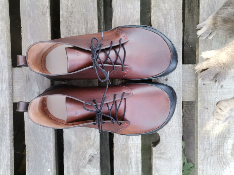 Bohošky - Barefoot členková topánka na mieru - nadrozmerné