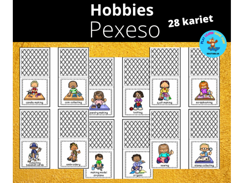 Hobbies - pexeso