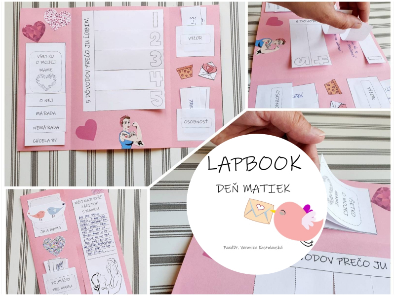 Lapbook v PDF- Deň matiek