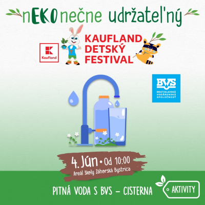 Galéria - Zaujalo nás: nEKOnečne udržateľný Kaufland detský festival  - 2