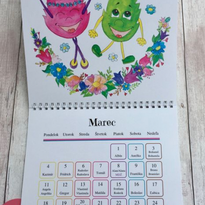 Detský kalendár 2019 od Mišičky Pre Detičky :)