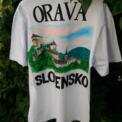 Pánske tričko-Oravský hrad