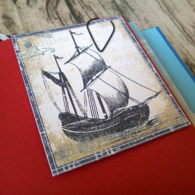 Mini album Nautical
