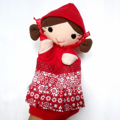 Maňuška dievčatko - Červená čiapočka - na výber