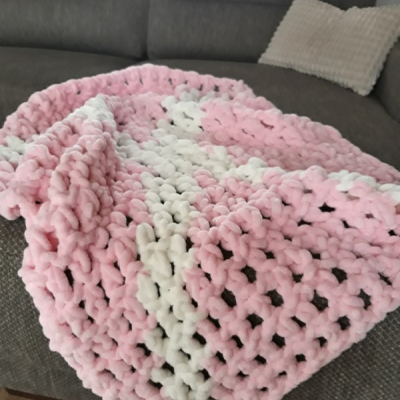 Ružová deka