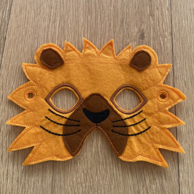 Levík detská karnevalová maska