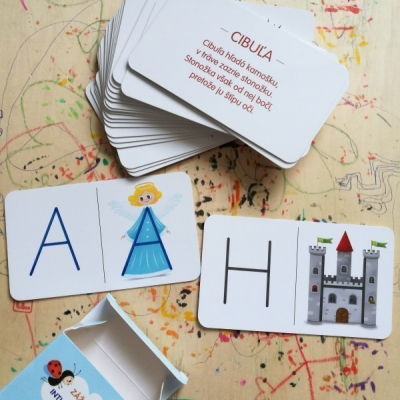 abeceda TROCHA INAK - edukačné kartičky