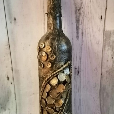 Dekoračná fľaša