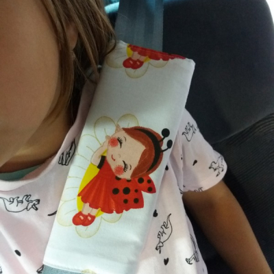 Chránič na bezpečnostný pás do auta (Pre dievčatká)