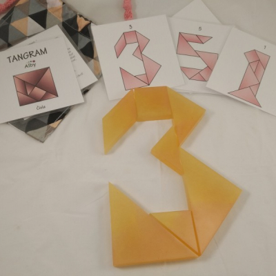 Kartičky k tangram - čísla