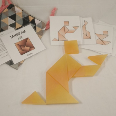 Kartičky k tangramu - postavy