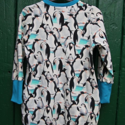 Šaty - tučniaky / veľ. 98