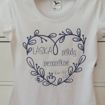 Dámske tričko-LÁSKA