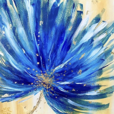 Modrý kvet 