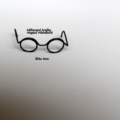 Okuliare pre Harryho 3cm