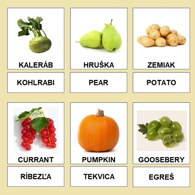 FRUITS AND VEGETABLES - pdf