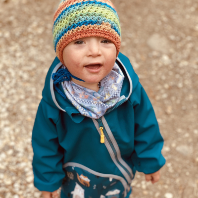 Jarná čiapka - Farbička, vhodná aj pre malé Onkoláčičky a malých Onkoláčikov 😍