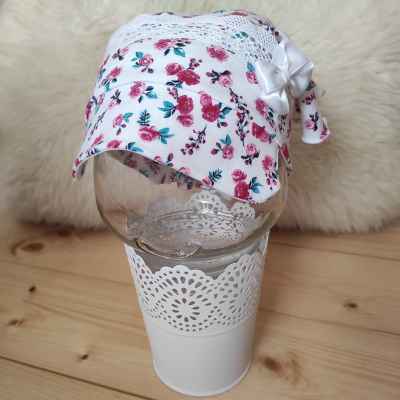 Šatka - klobúčik na leto so šiltom