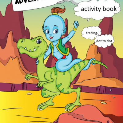 Advantures With Genie - activity book 