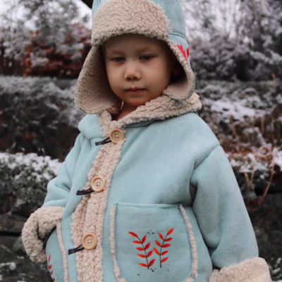 Detský kabátik s líškou