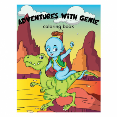 Adventures With Genie - omaľovanky