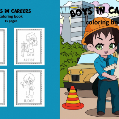 Boys In Carriers Vol.1 - omaľovanky