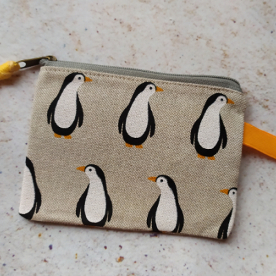 Mini taštička na drobnosti, pinguin