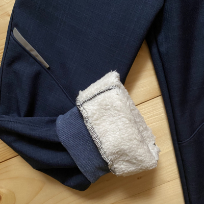 Softshellové nohavice podšité barančekom