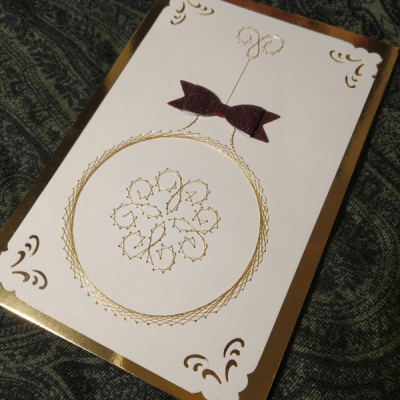 Magic card - vianočná guľa