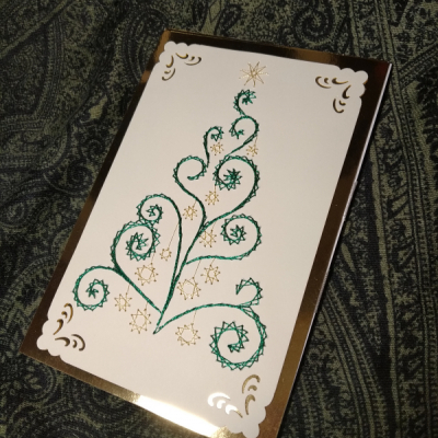 Magic card - stromček