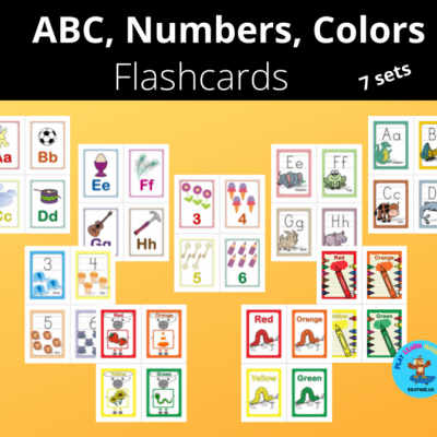 ABC, Numbers, Colors - flashcards