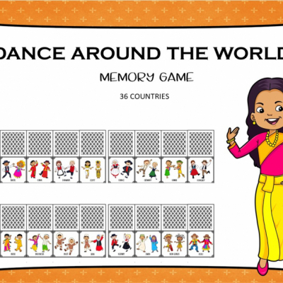 Dance Around The World - Pexeso