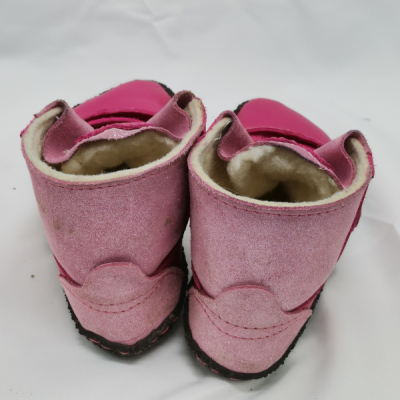 Hrejky -Barefoot Zimné topánky na mieru - detské