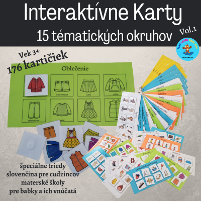 Interaktívne karty - Vol.1 - Vek 3+