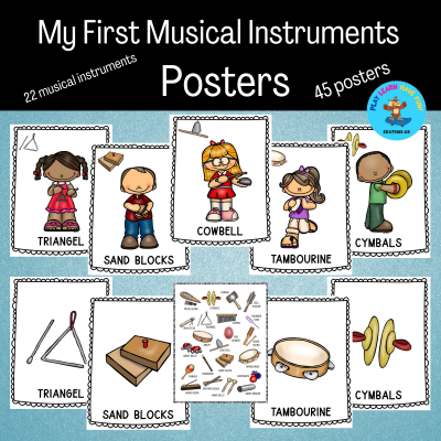 My First Musical Instruments - Posters
