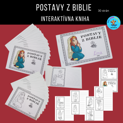 Postavy z biblie-interaktívna kniha