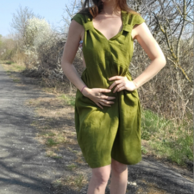 Ľanové šaty Freya