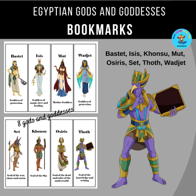 Egyptskí bohovia a bohyne - záložky Vol.2