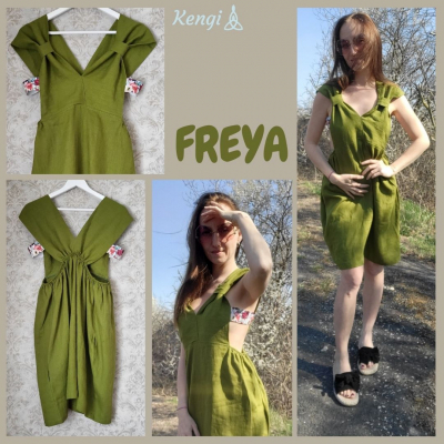 Ľanové šaty Freya