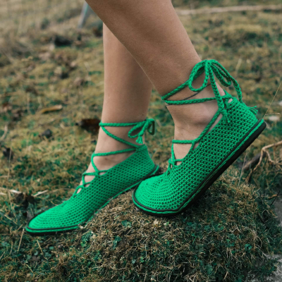 Barefoot zelene Zaježky