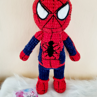 Háčkovaný 35cm Spiderman 