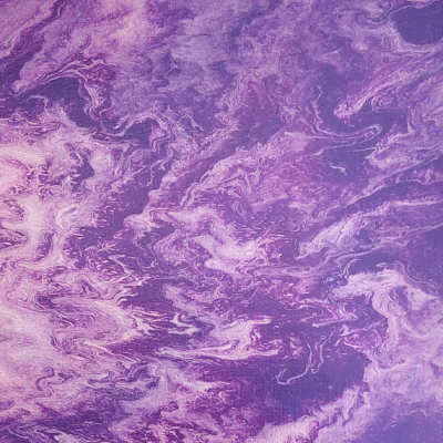 Abstraktný obraz - fialová s medenou