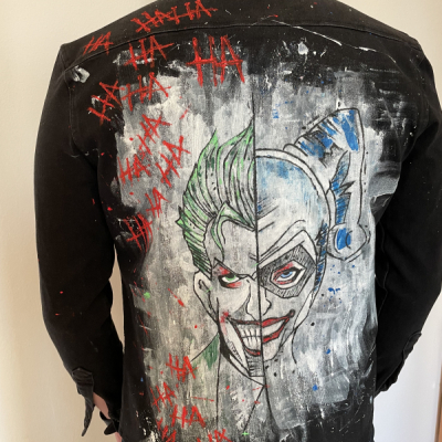Riflová košeľa Joker&Harleyquinn