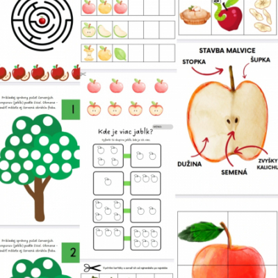 PDF súbor - Deň Jablka - aktivity s jablkami 