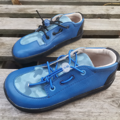 Pohodky - Barefoot športova obuv - detská farebná 