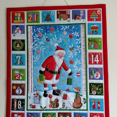 Adventný kalendár Santa a zvieratká